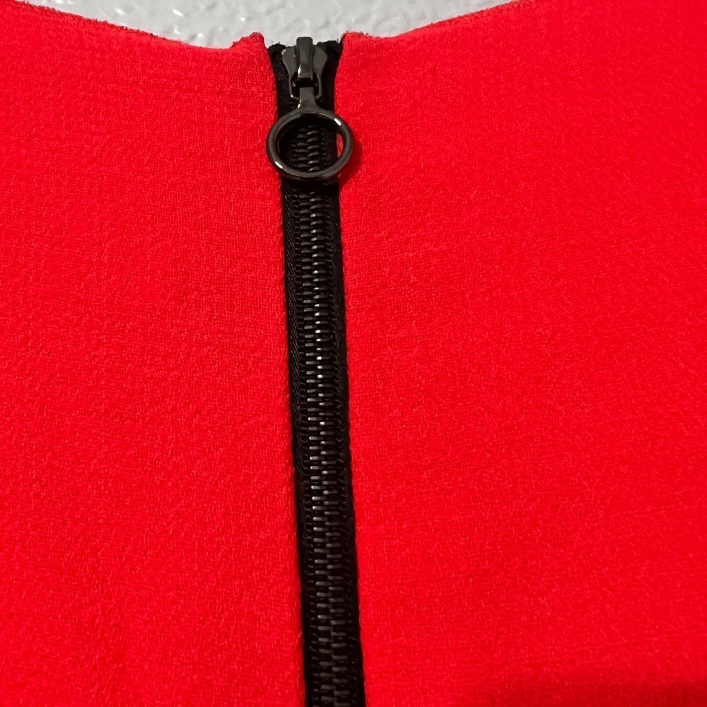 RARE Roksanda Ilincic Suzu Color Block wool Dress Size 10 - Picture 6 of 13